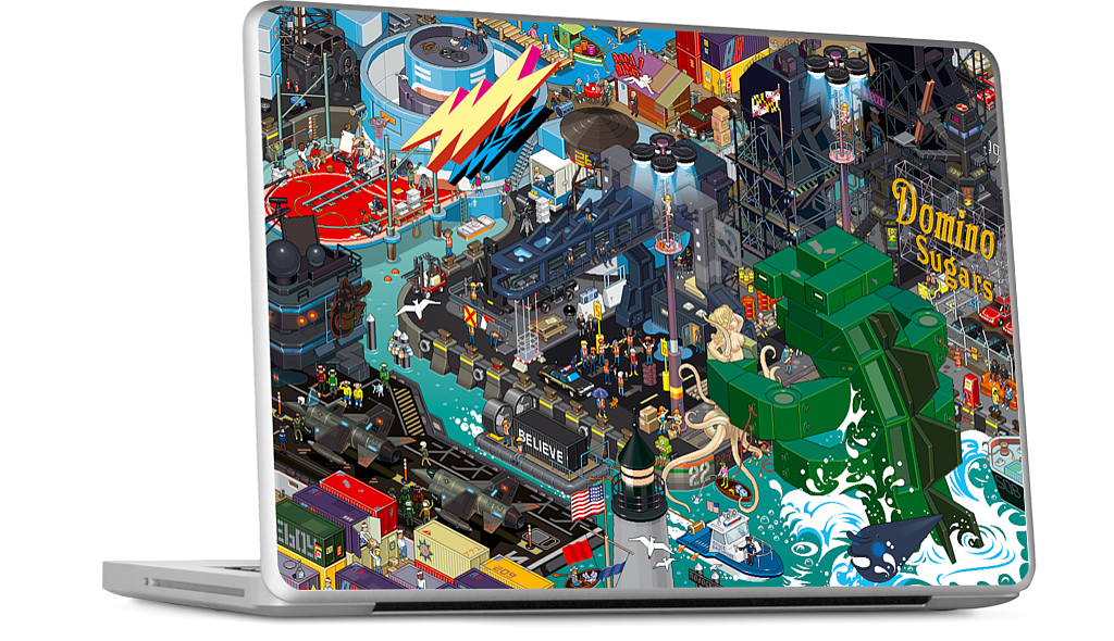 Baltimore Docks MacBook Skin