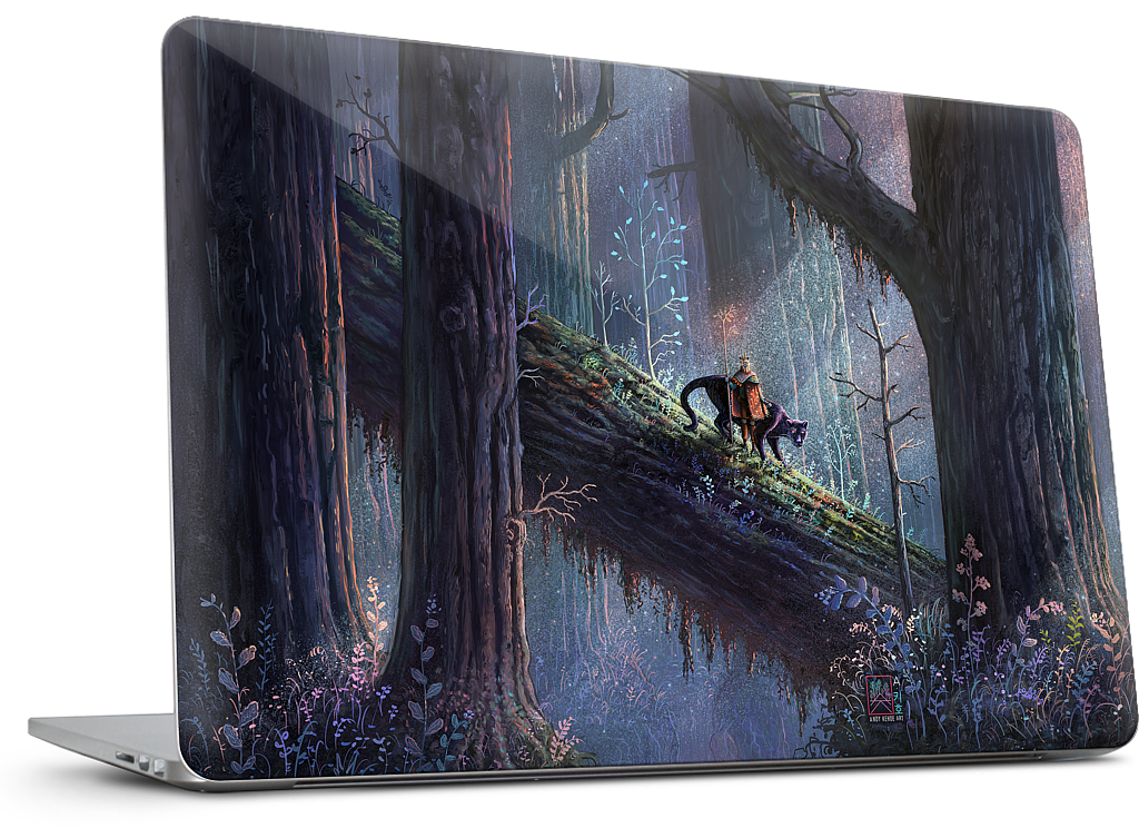 Emerging from the Deepness MacBook Skin