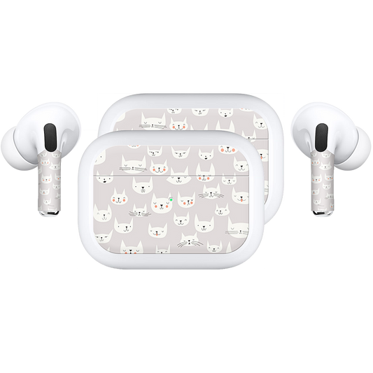 Cat Faces AirPods
