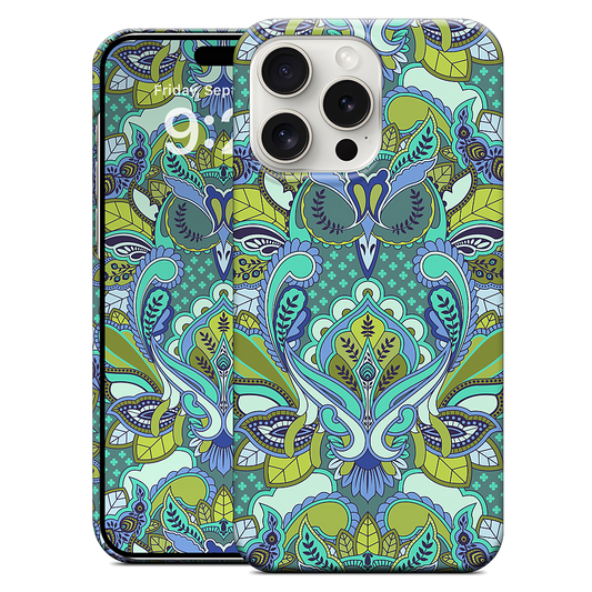 Owl Forget Me Not iPhone Case