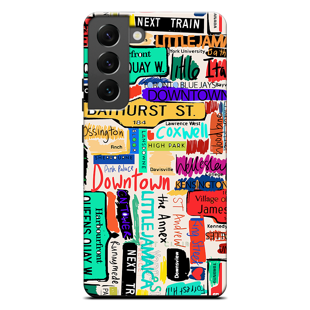 Toronto words Samsung Case