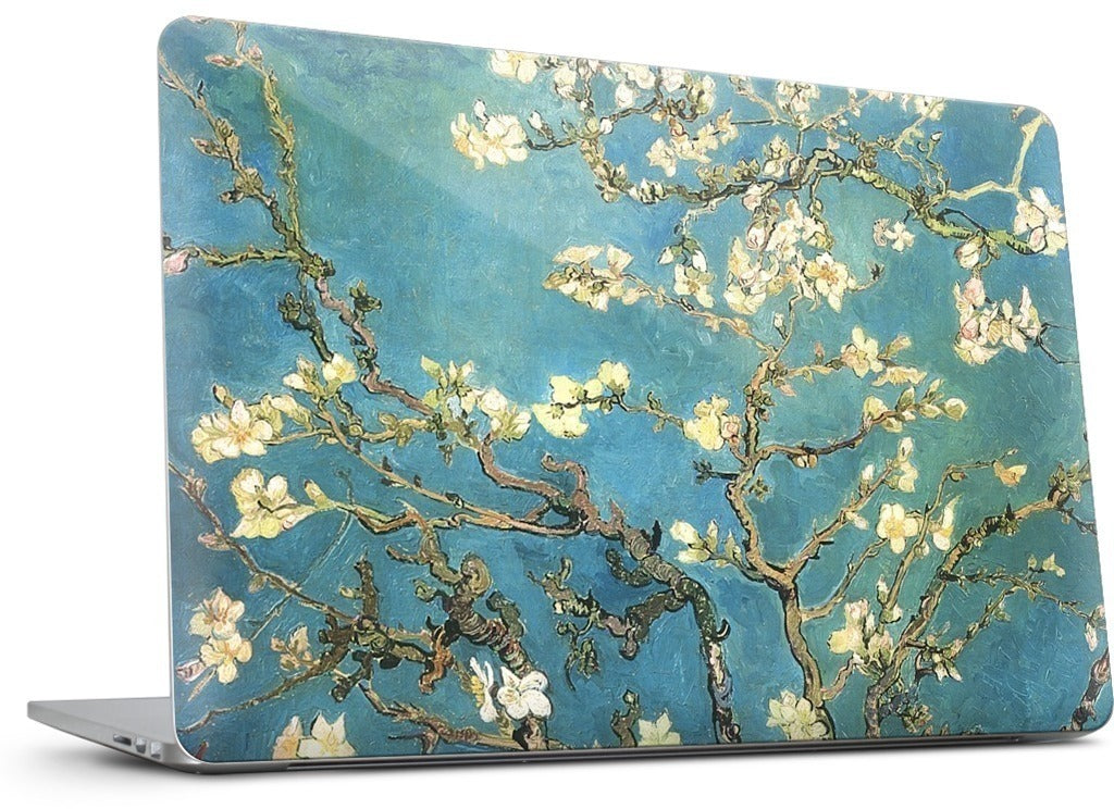Almond Branches in Bloom MacBook Skin