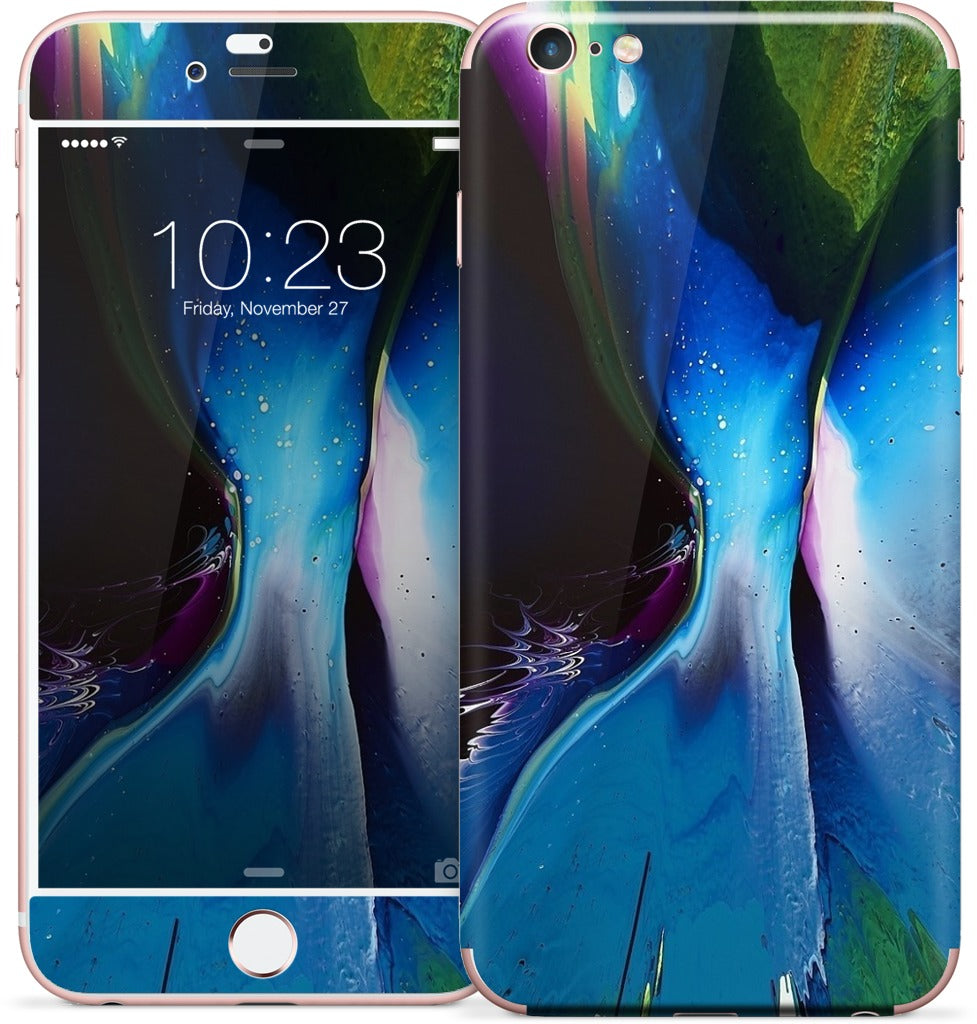 Blue Shift iPhone Skin