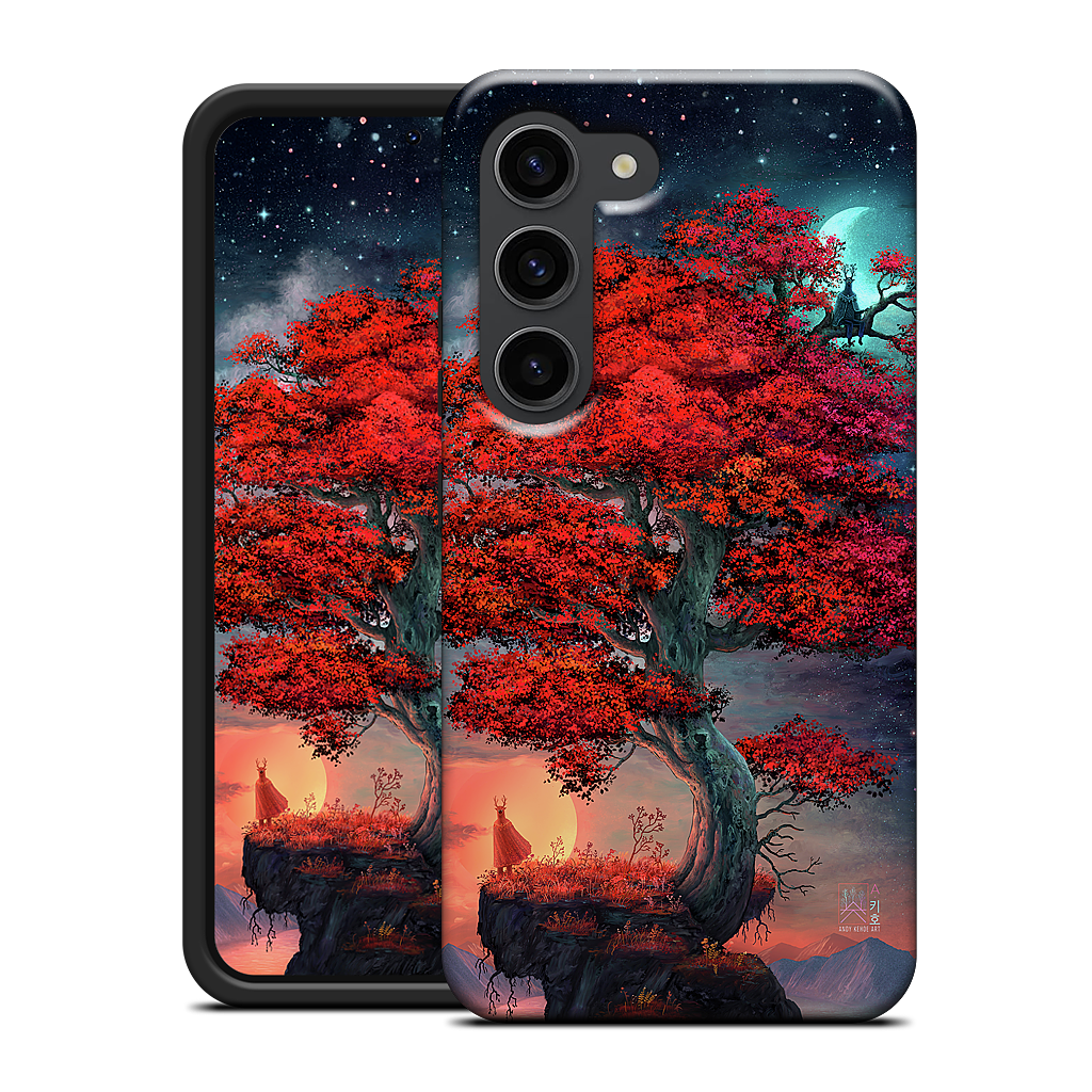 Light & Dark in Equal Parts Samsung Case