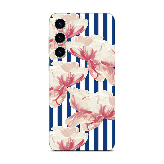 Stripe Floral Samsung Skin