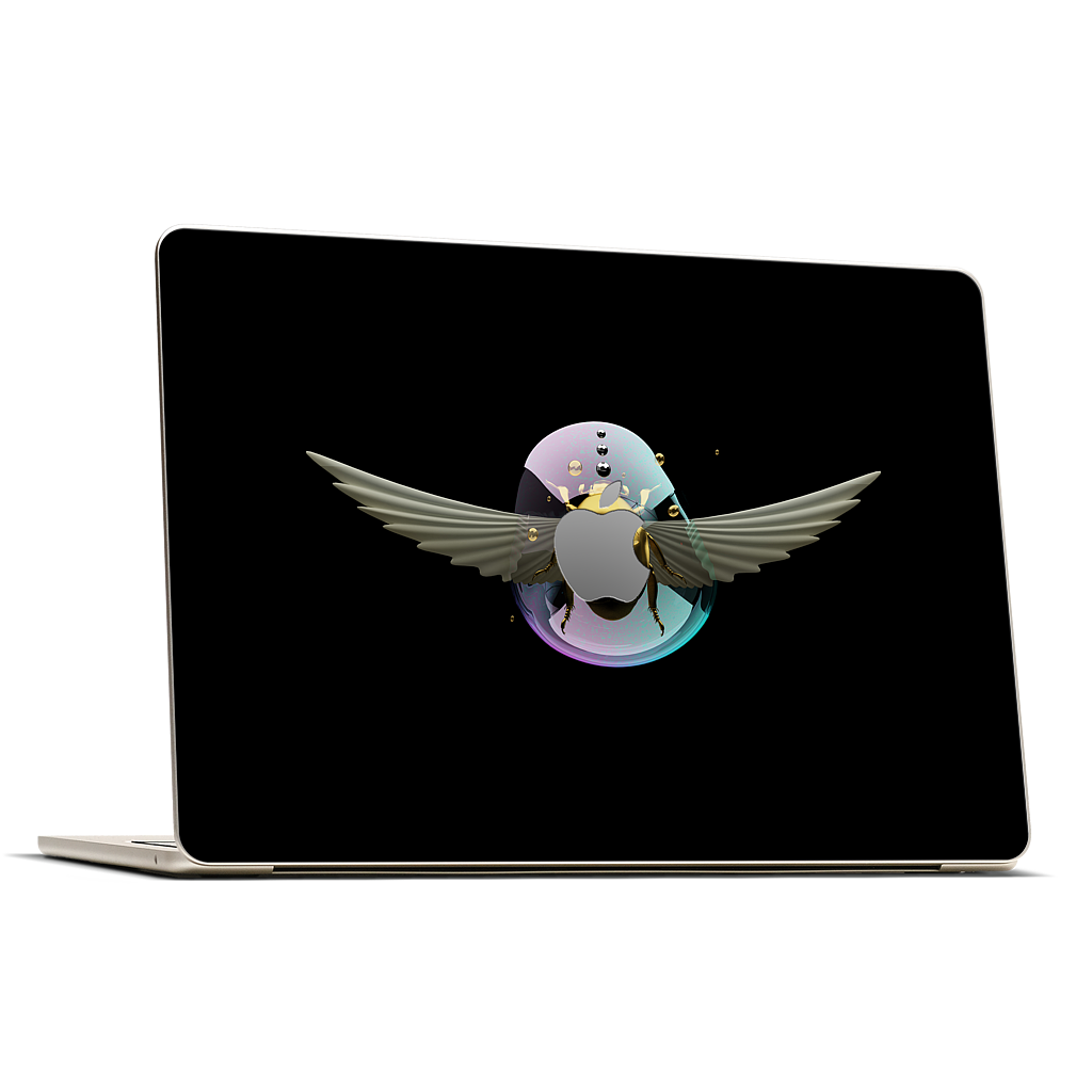 Decision in Motion MacBook Skin