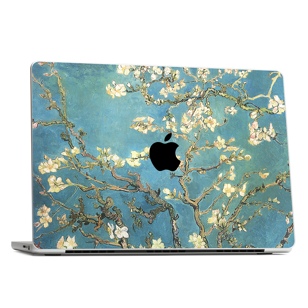 Almond Branches in Bloom MacBook Skin