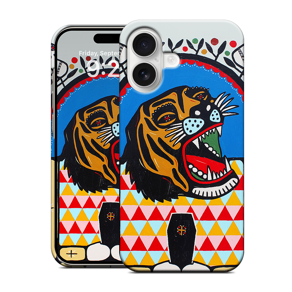 Tiger Coffin iPhone Case