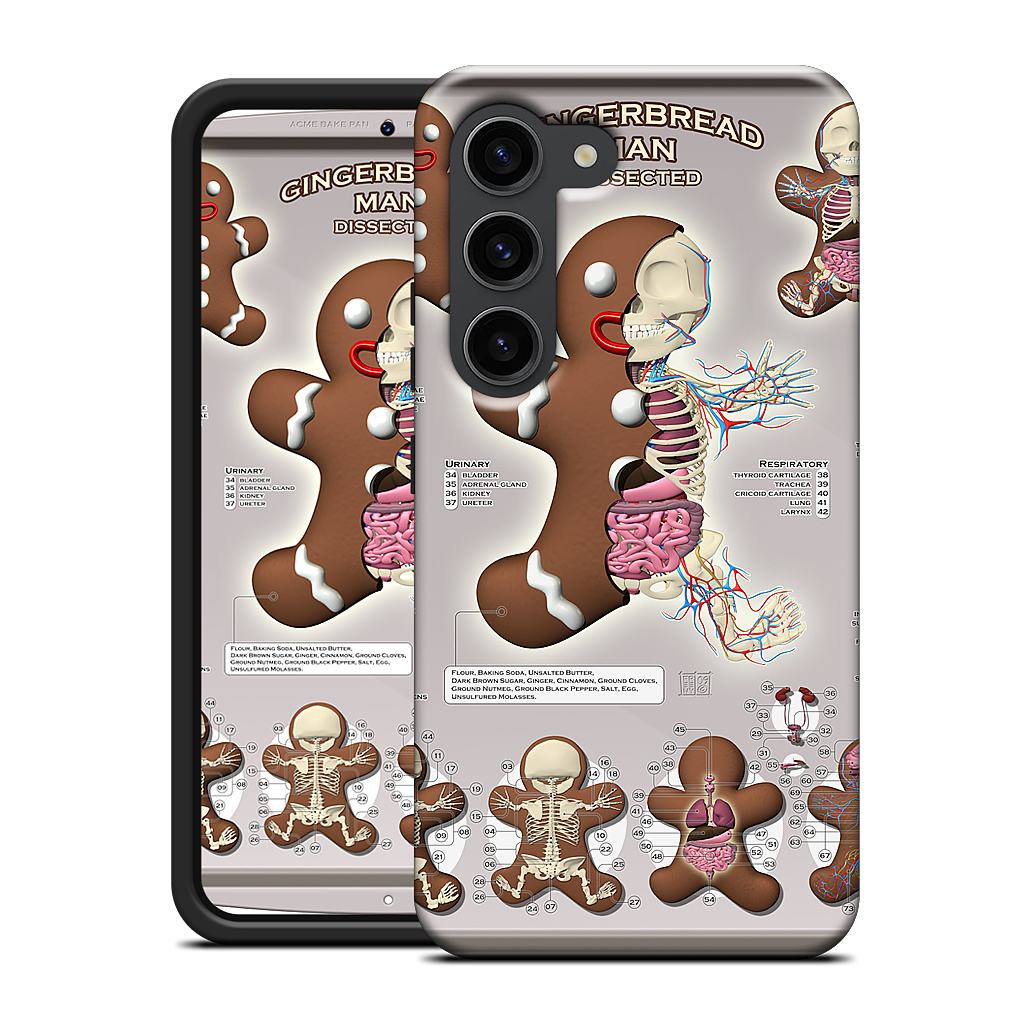 Gingerbread Man Dissected Samsung Case