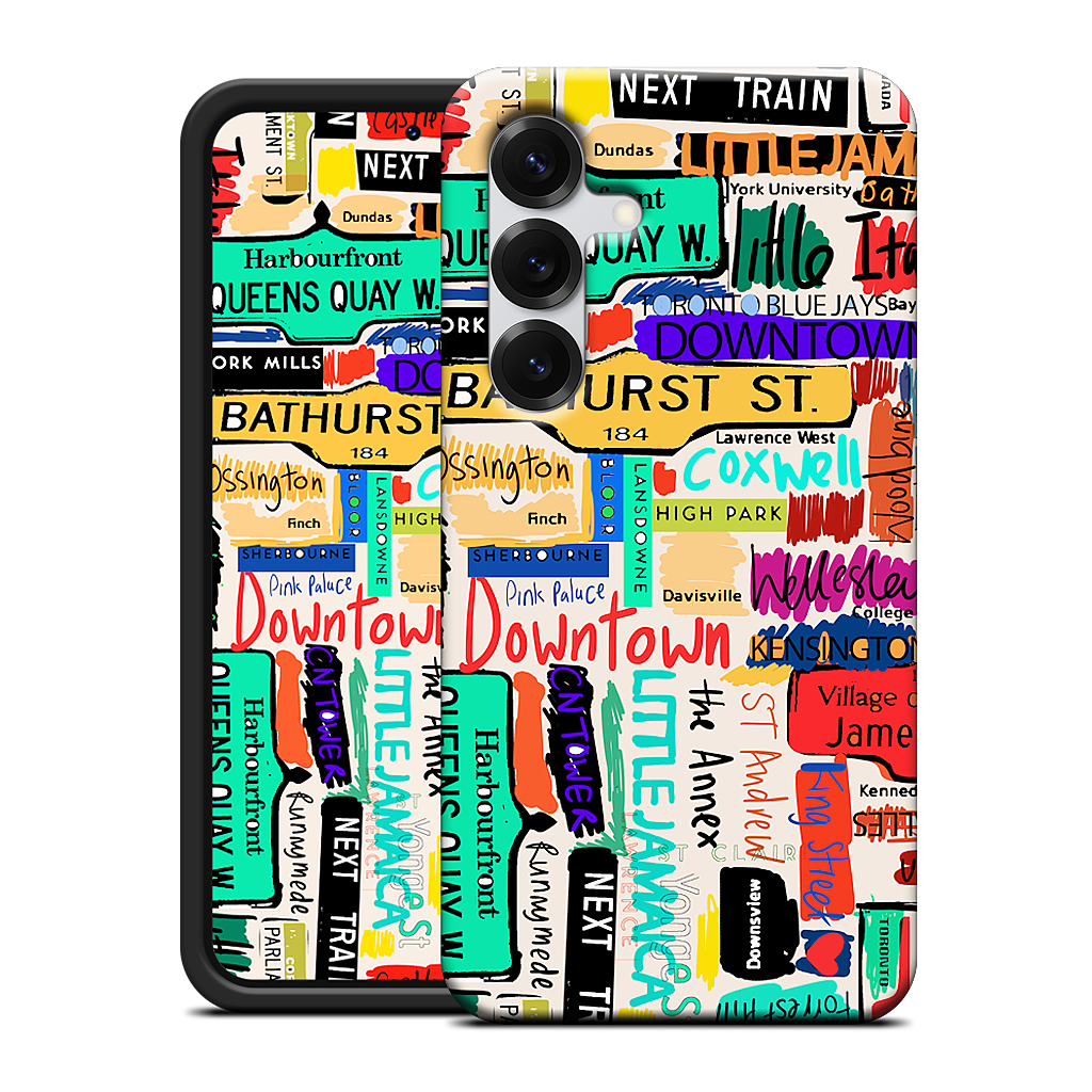 Toronto words Samsung Case