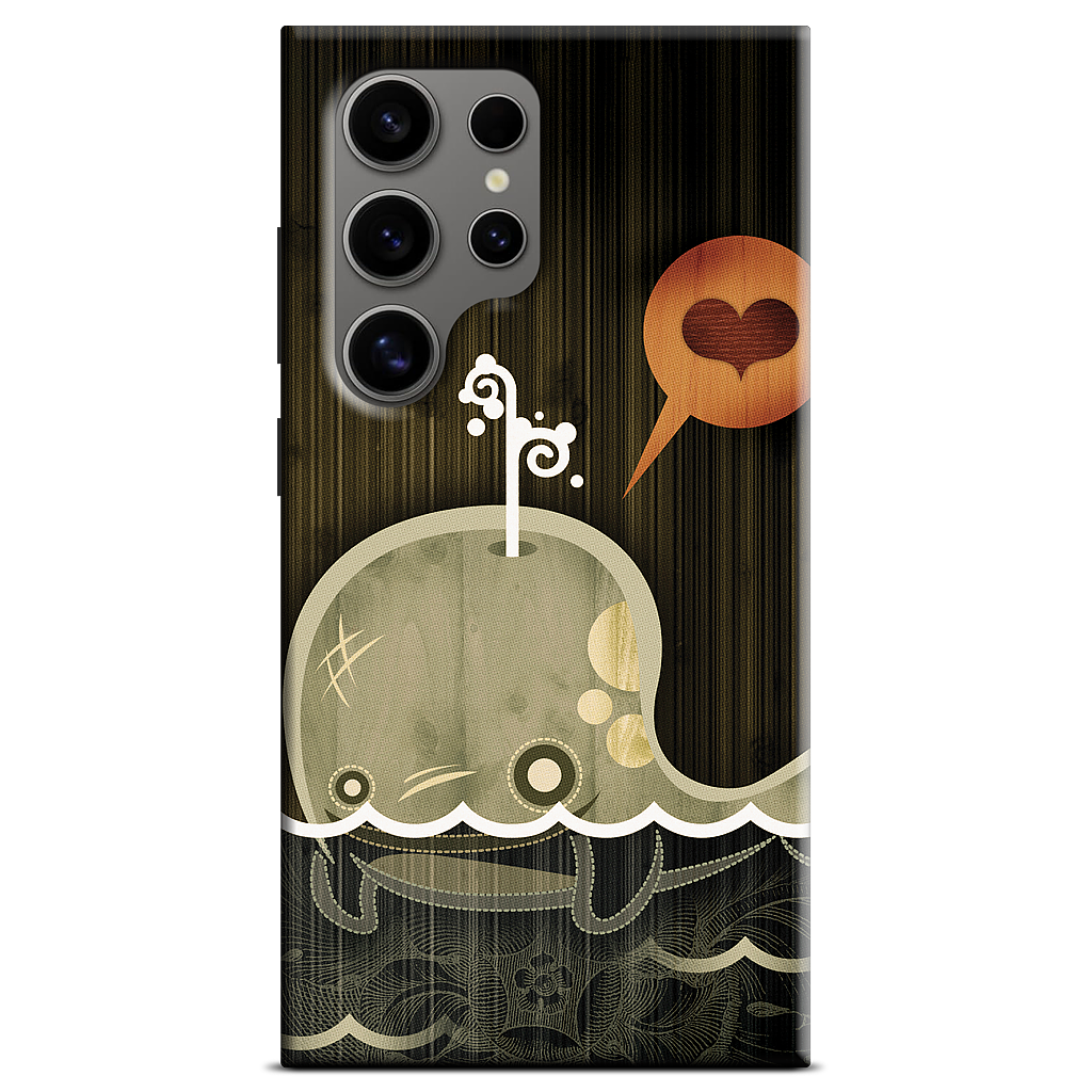 The Enamored Whale Samsung Case