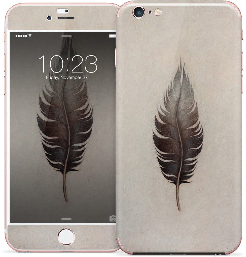 Thought Feather iPhone Skin