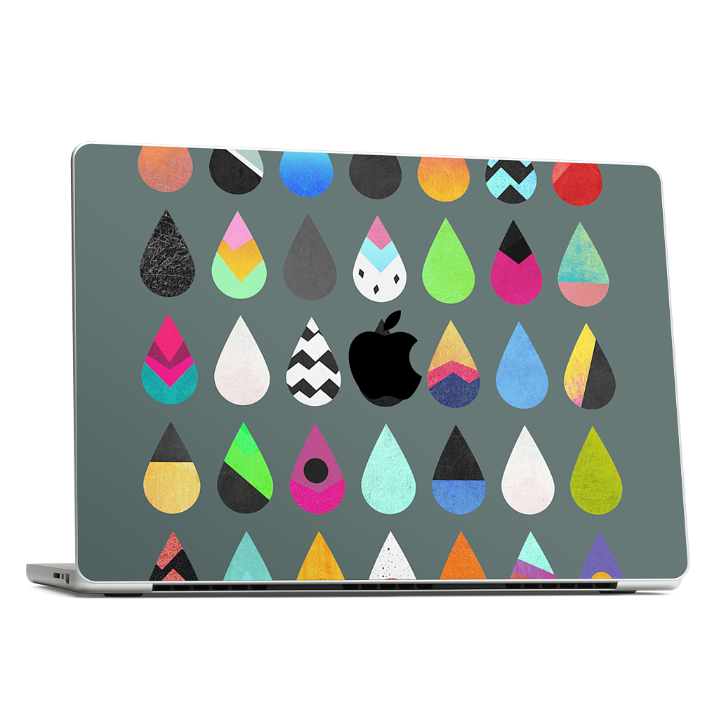 Colorful Rain MacBook Skin