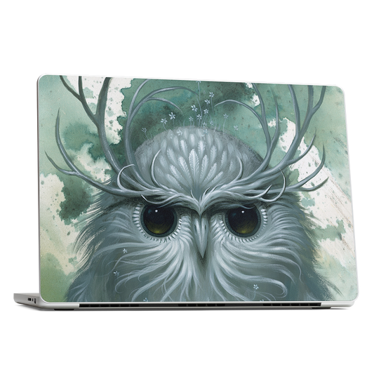Snow Owl MacBook Skin