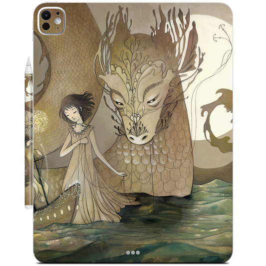 Water Dragon iPad Skin
