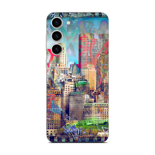 Graffiti Skyline Samsung Skin