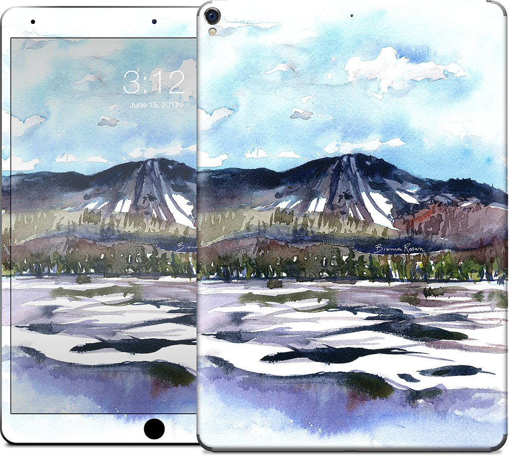 Ski Mountain iPad Skin