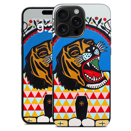Tiger Coffin iPhone Skin