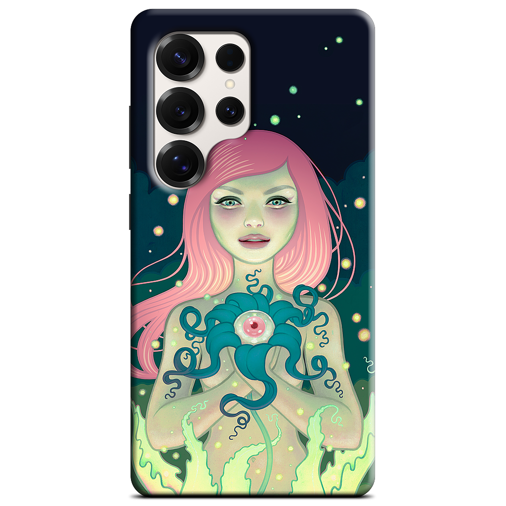 Midnight Bloom Samsung Case