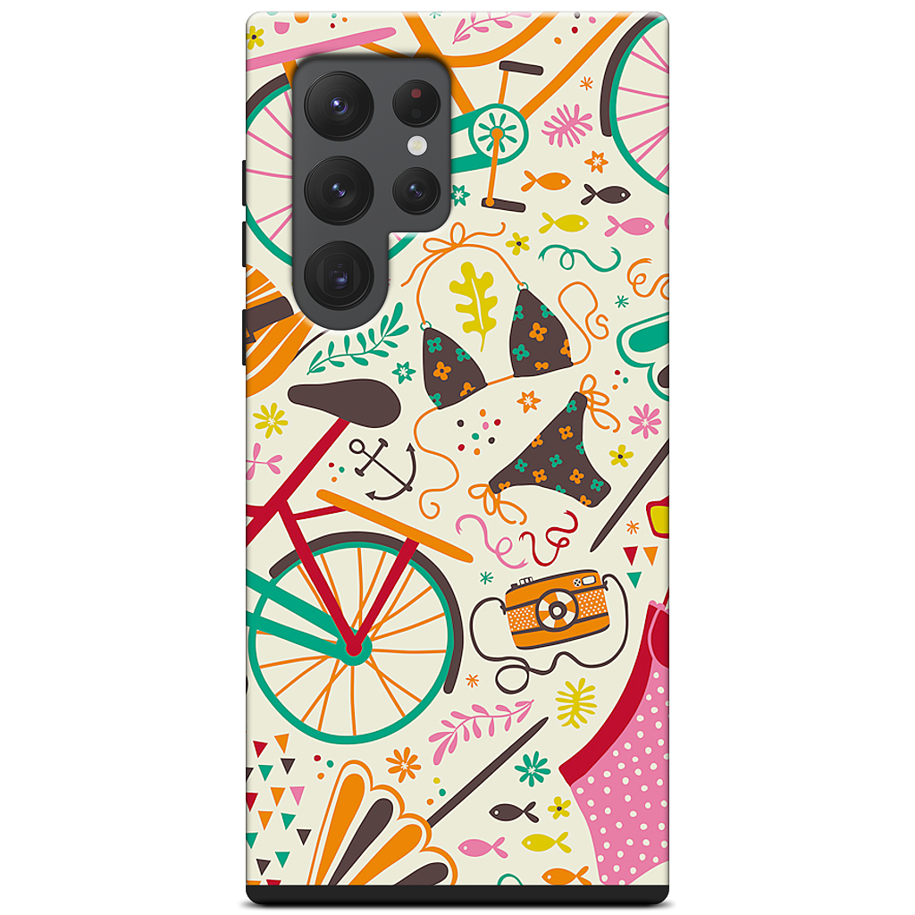 Seaside Cycle Samsung Case
