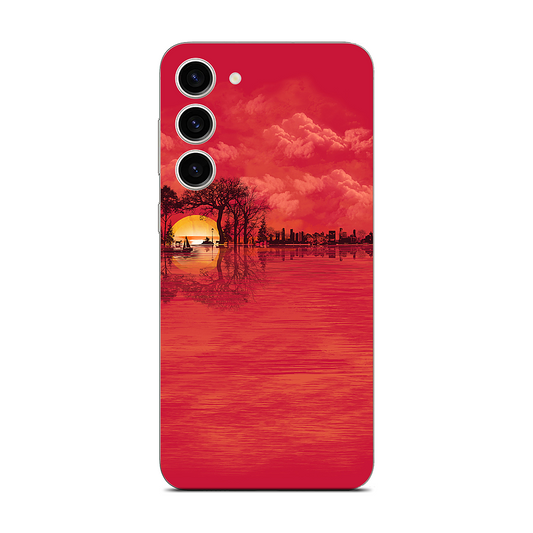 Musical Sunset Samsung Skin