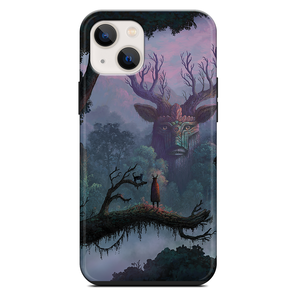 Face of the Ancient iPhone Case