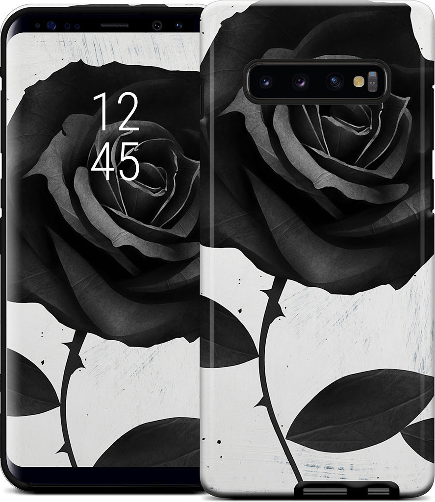Fabric Rose Samsung Case