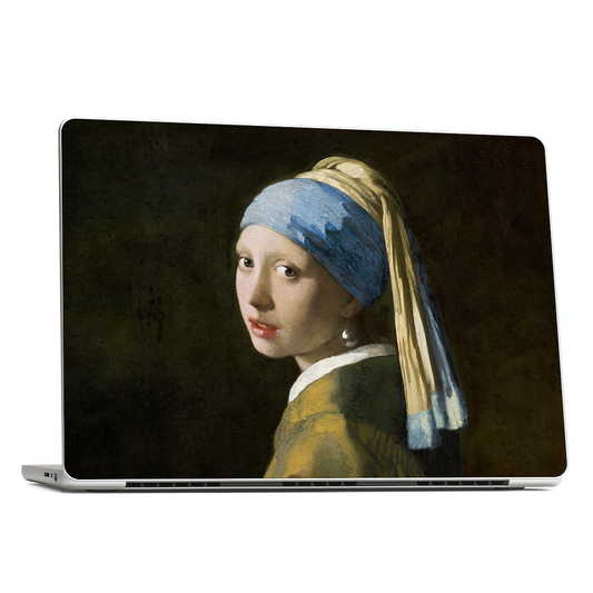 Girl with a Pearl Earring MacBook Skin