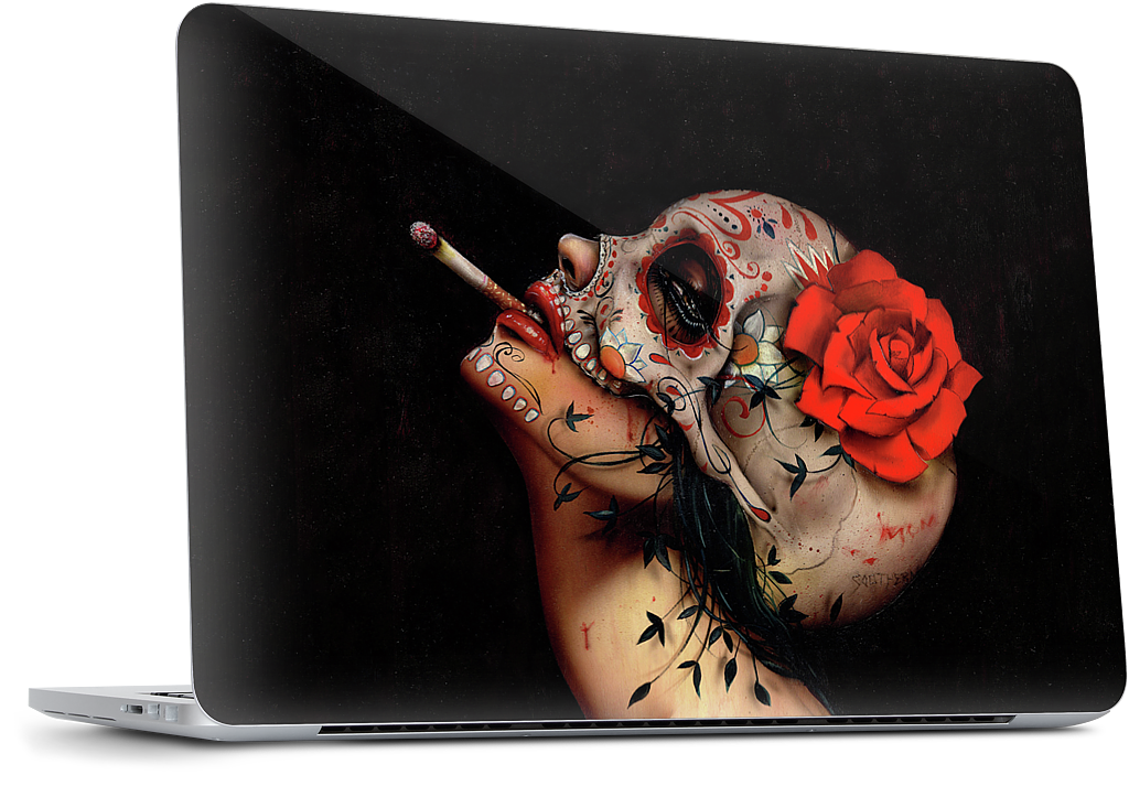Viva La Muerte MacBook Skin