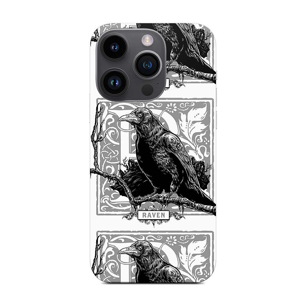 R Is For Raven iPhone Skin