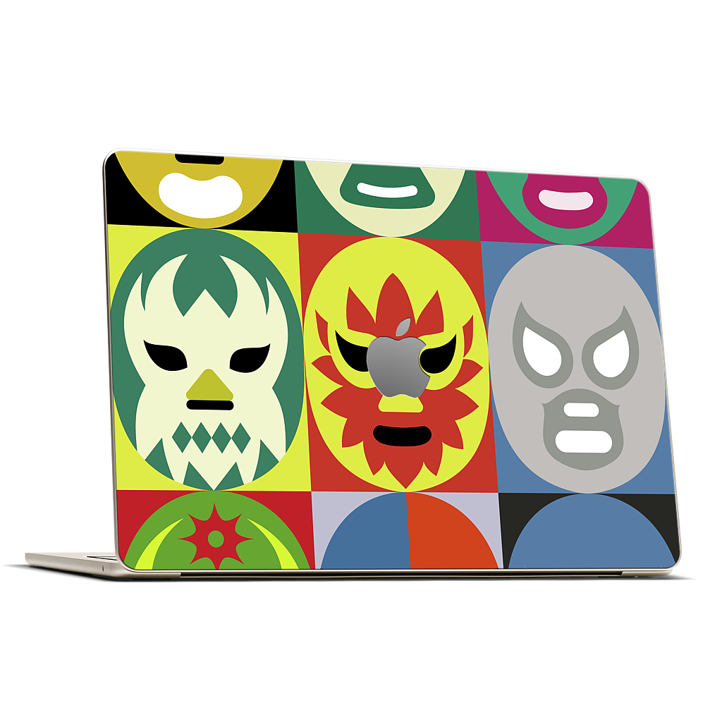 Lucha Libre MacBook Skin