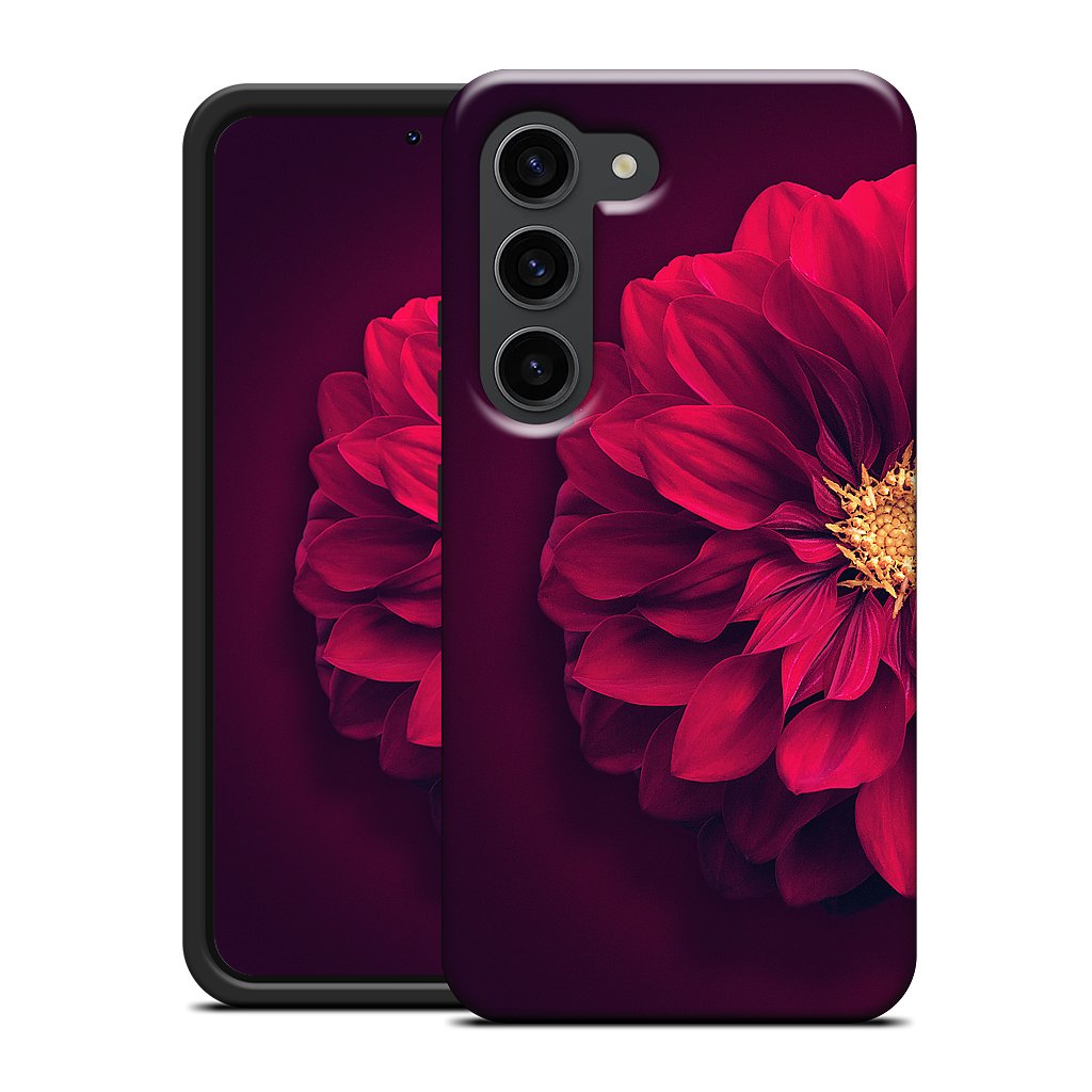 Red Bloom Samsung Case