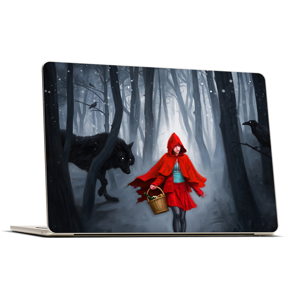 Little Red Riding Hood MacBook Skin