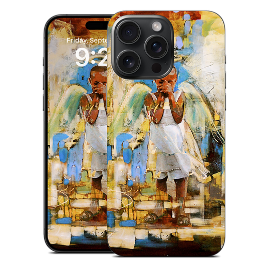 Shy Angel iPhone Skin