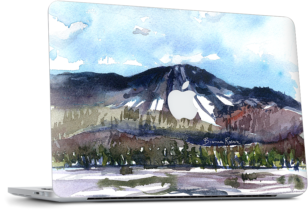 Ski Mountain MacBook Skin