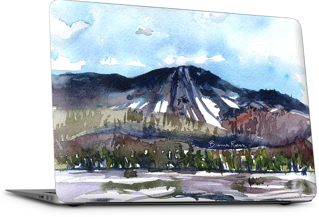Ski Mountain MacBook Skin
