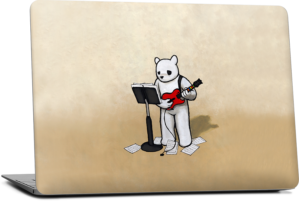 Guitar Gero MacBook Skin