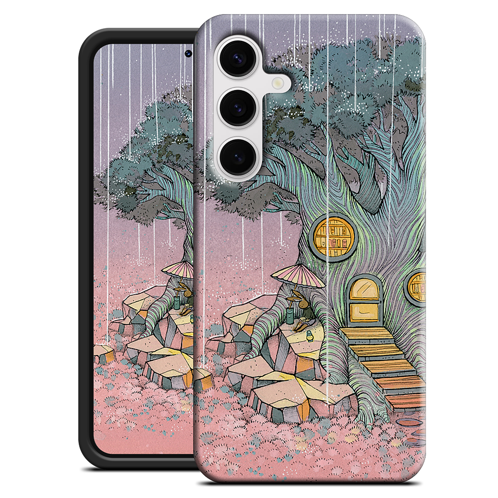Rainy Day In The Library Samsung Case