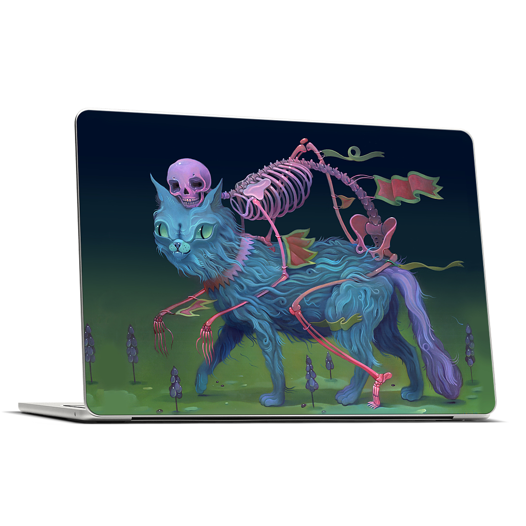 Bone Guide MacBook Skin