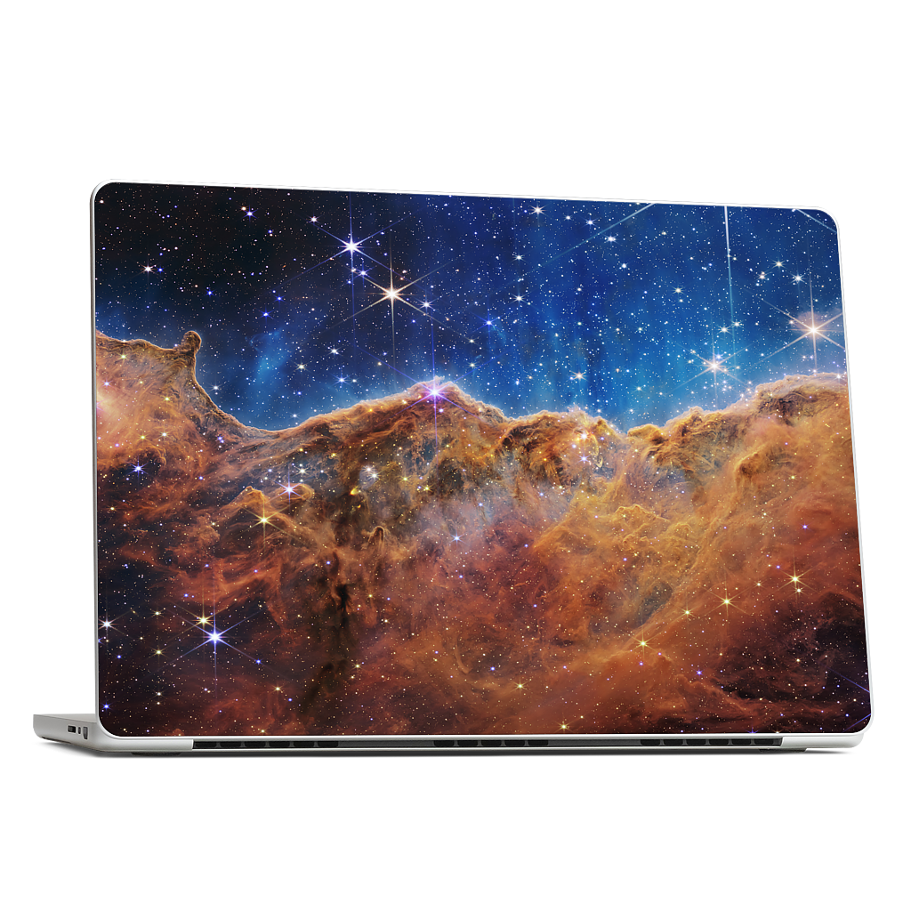 Cosmic Cliffs of Carina MacBook Skin
