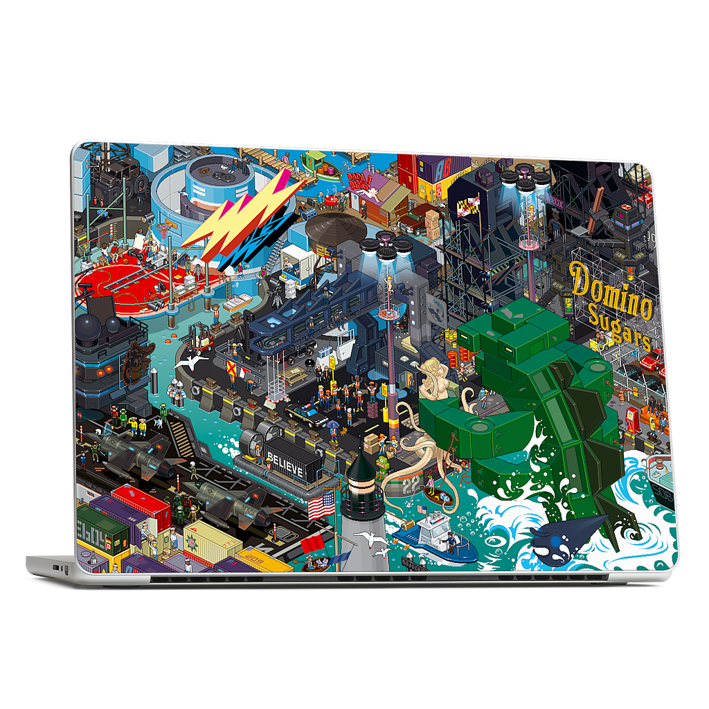 Baltimore Docks MacBook Skin