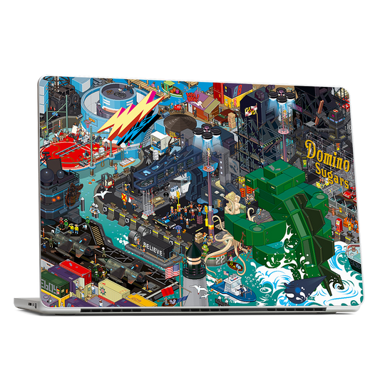 Baltimore Docks MacBook Skin