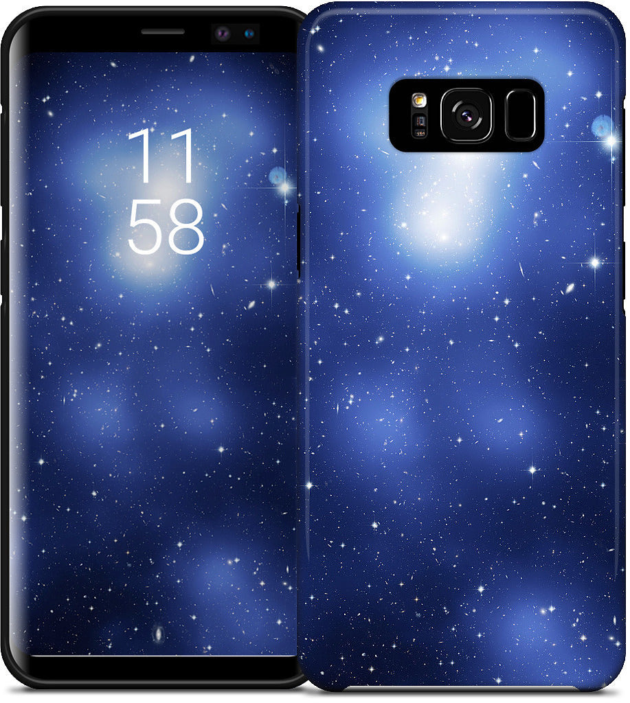 Galaxy Cluster Blue Samsung Case