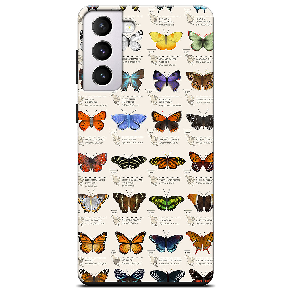 42 North American butterflies Samsung Case