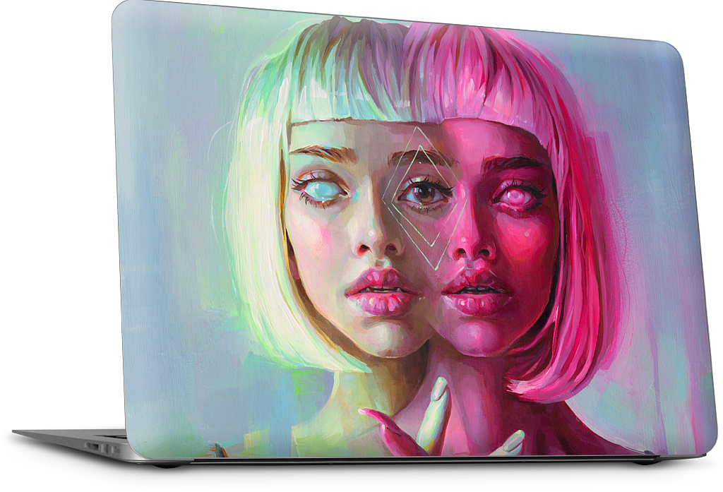 Double MacBook Skin