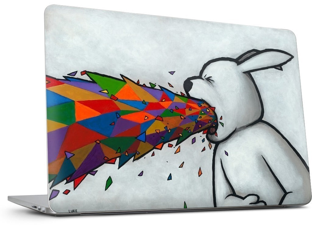 Some Trends Want To Make Me Puke MacBook Skin