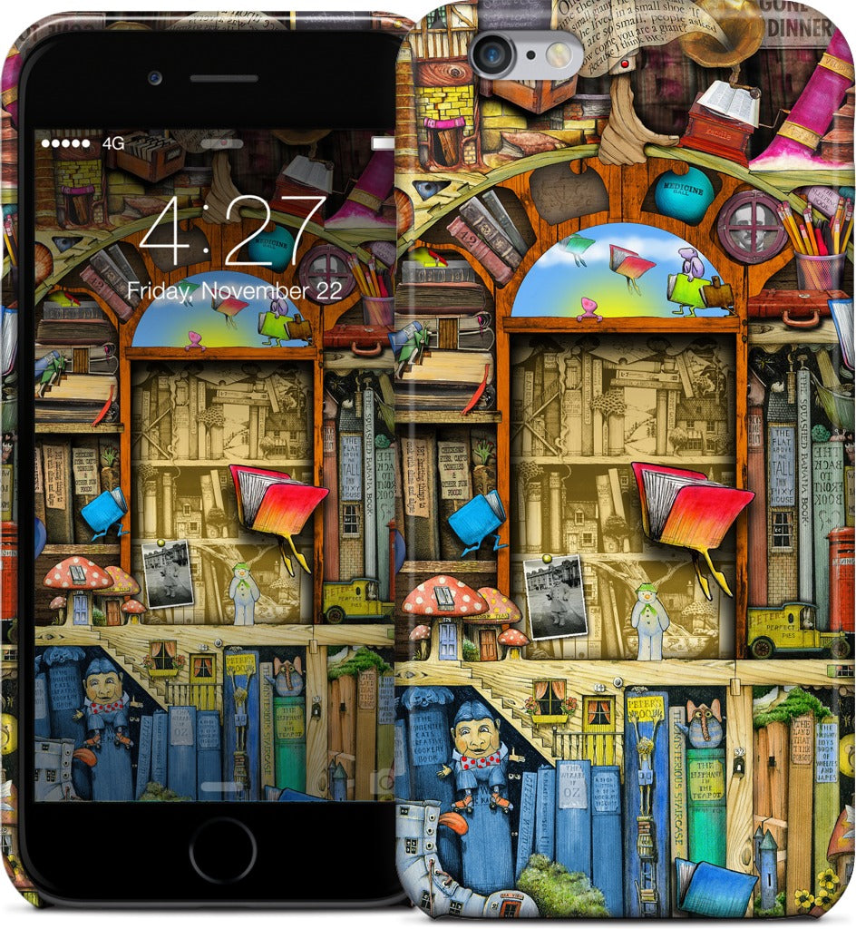 Bookshelf 2b iPhone Case
