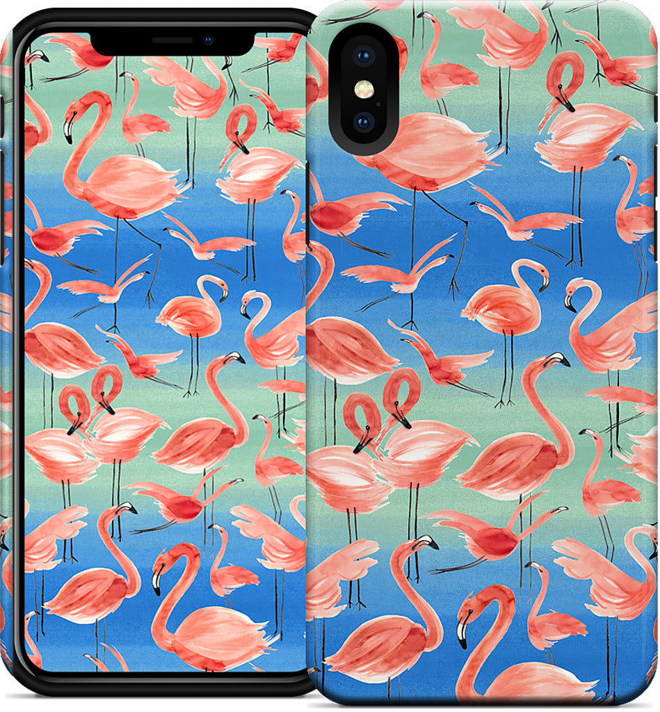 Flamingos iPhone Case