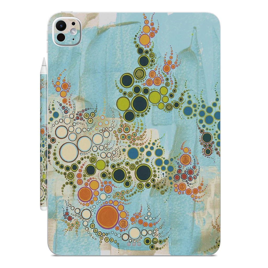 Untitled on Watercolor Paper #113 iPad Skin