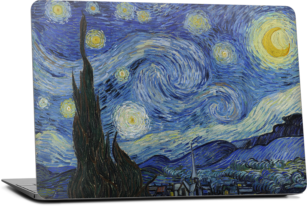 Starry Night MacBook Skin